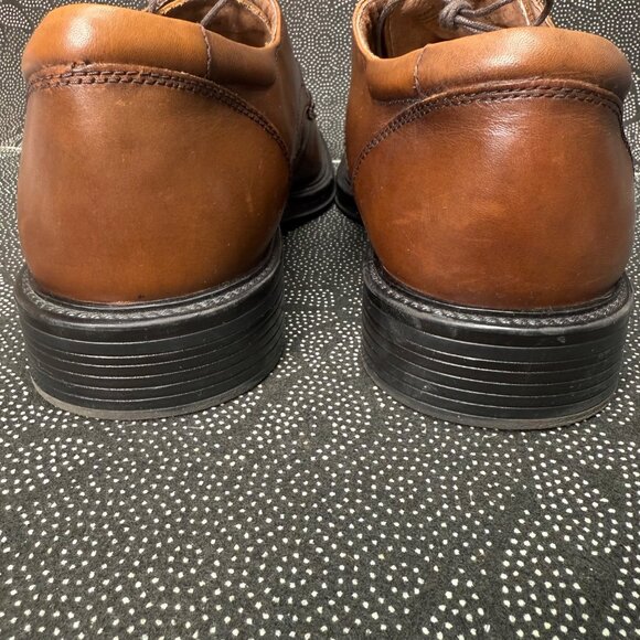 Bostonian Brown Leather Mens Dress Shoes Size 12 M - Picture 3 of 5